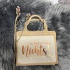 AMBERGER DESIGN by A&M Osterhage amd Geschenktasche "Du wolltest doch