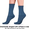 World's Softest Classic Crew Socks - Ultra Soft Socks for