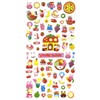 Wrapables Cute Puffy Stickers for Scrapbooking/Stationery/Diary & Album (Set of