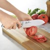 Shimomura Industry PG-107 Professional Grade All Stainless Steel SHARP Santoku