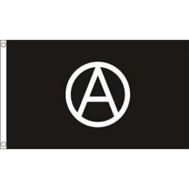Anarchy Flag 5ft x 3ft