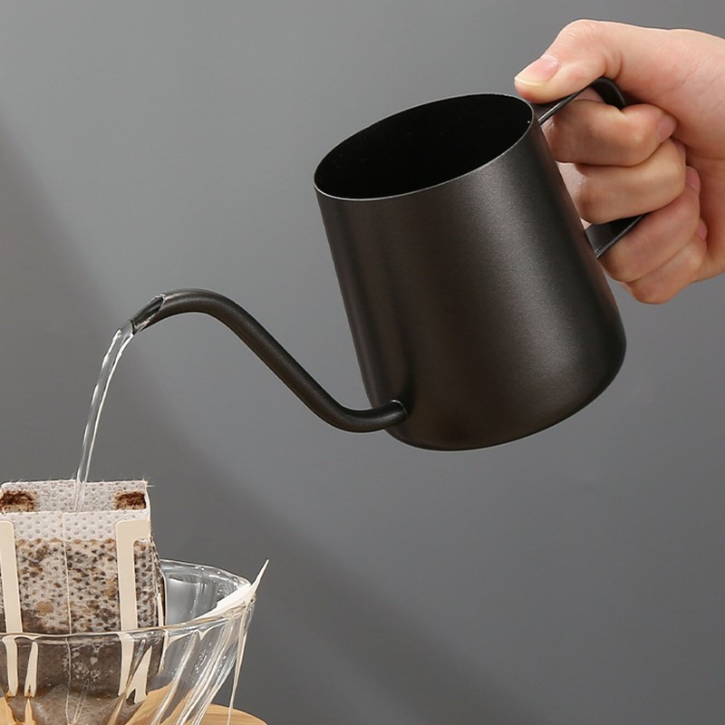 Small Pour Over Coffee Kettle Stainless Steel Precisely Control Coffee