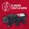 Chapin International 6-9206 12V 1.0 GPM Standard Diaphragm Pump, Black