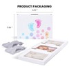 BabyIn Deluxe Casting Keepsake Kit für Baby Handprint oder Footprint