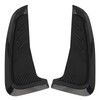 2Pcs Side Mudguard Vent Trim Left Right 20cm Glossy Black
