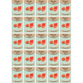 25 Packs Assorted Heirloom Vegetable Seeds Varieties All Seeds are Heirloom, 100% Non-GMO Thousands of Seeds (25 Vegetable Seeds) (Watermelon Seeds)