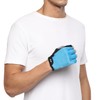 Nivia Python Sports Gloves, (Sky Blue, Size - Large) |