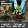 Costcom Power Garden Auger Earth Drill Bit Post Digger Planter