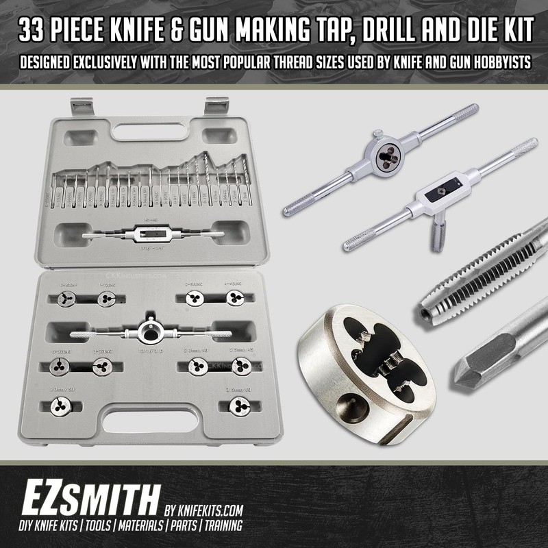 Knife & Gun Making Tap & Die Kit - UNF