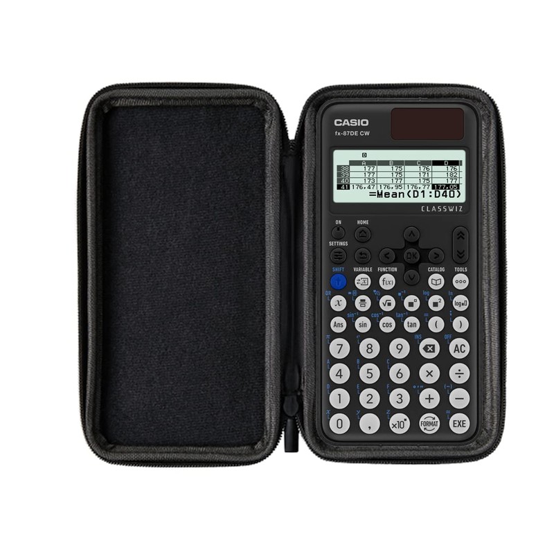 Calcuso Standard Package Black with Calculator Casio FX-87DE CW