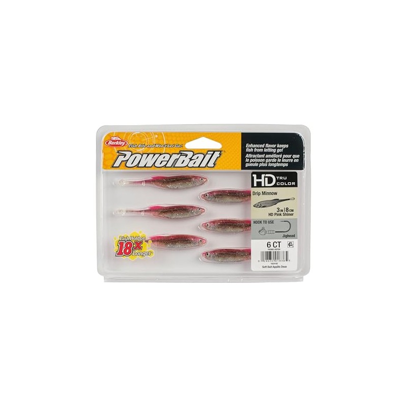 Berkley PowerBait Drip Minnow Fishing Soft Bait