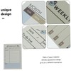 TEHAUX 6pack Daily Planner Notepad Compact To-do List Notebooks Page