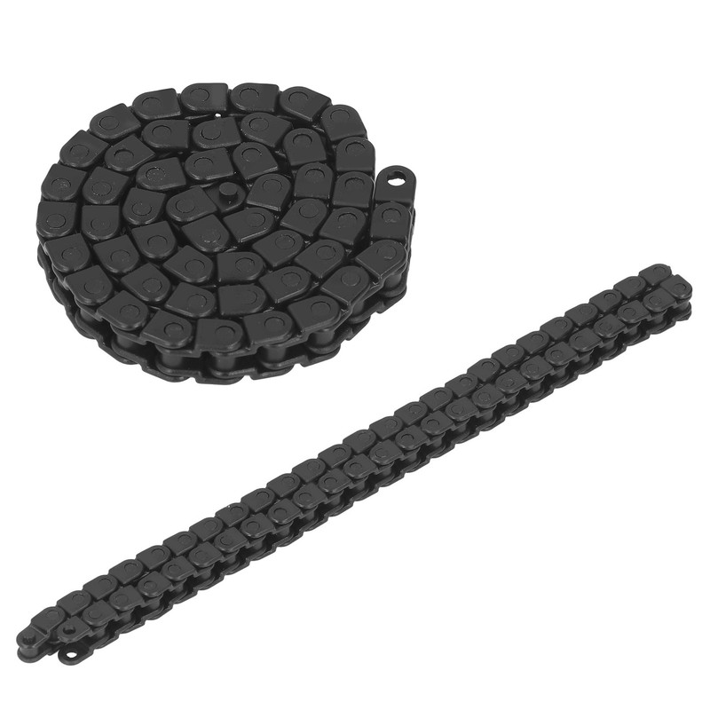 Cable Chain Black Closed Plastic Chains Flexible Wire Carrier 8mm