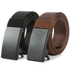 DOSYU Cinturones para Hombre, 2pcs Cinturón de Trinquete de Nailon,