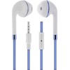 Generic Sentry HM175BL Twist Stereo Earbuds with Case, Blue; in-line