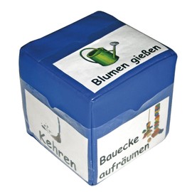 EDUPLAY Foam Cube with Pockets 15.5 x 15.5 cm