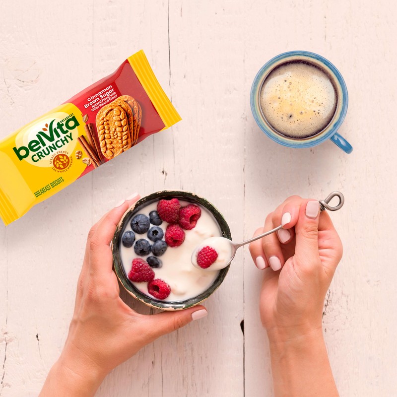 belVita Breakfast Bars Biscuits, Cinnamon Brown Sugar, 30 Total Packs,