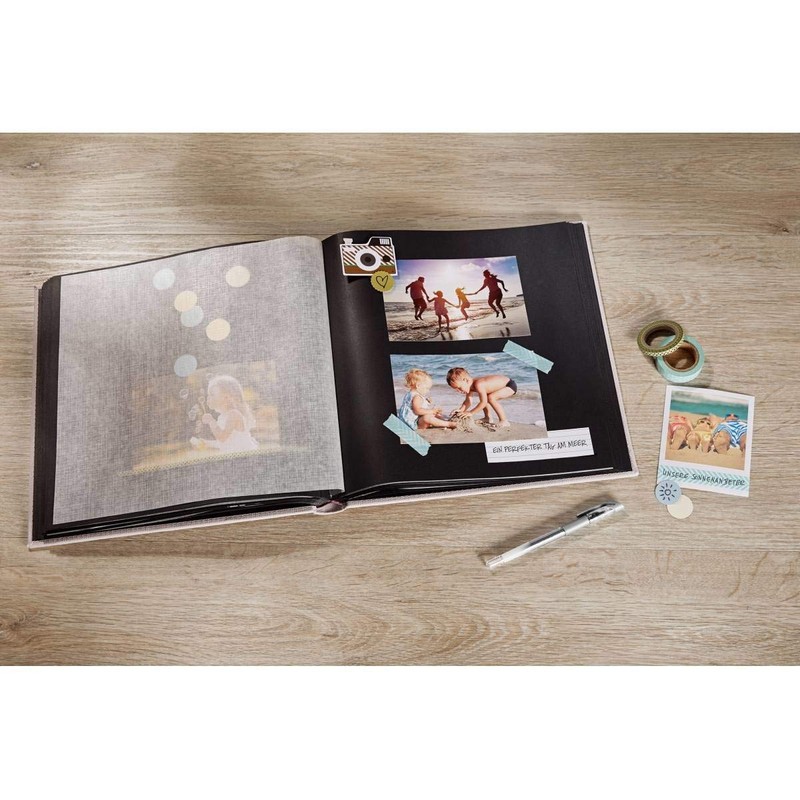 Walther Black & White FA-209-B Linen Album 26 x 25