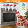 Magnetic Fireplace Draft Cover, Fireplace Blocker Blanket for Heat Loss,