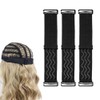 GERRIT 3 Pcs Adjustable Elastic Bands for Wigs, Nonslip Wig