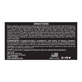 STAR BRITE Premium Marine Polish - Seals & Protects Gel Coat with a High Gloss Finish - 14 OZ Tub (085714)