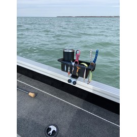 Brocraft SmokerCraft Boats/Polar Kraft Track 60 Degree Track Tool Holder/Smoker Boat Storage Box/Starcraft Boat Cockpit Organizer