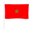 KliKil Morocco Flag 90 x 150 cm - Weatherproof Outer