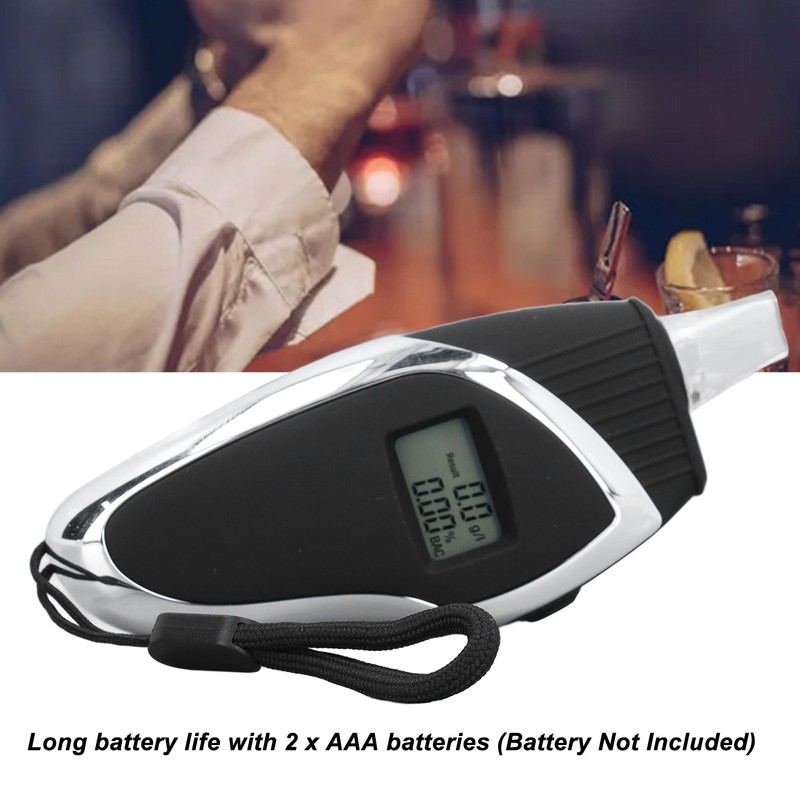 Portable Alcohol Tester Professional Grade High Accuracy Alcohol Breath Tester