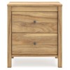 Signature Design by Ashley Bermacy Casual 2-Drawer Nightstand with Straight