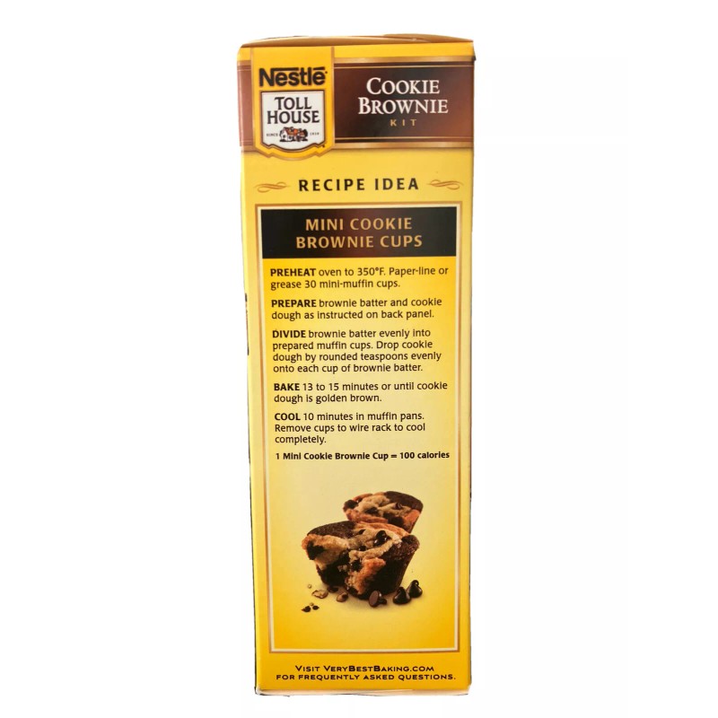 BEST BY 02/2019 Nestle Toll House Chocolate Chip Cookie &