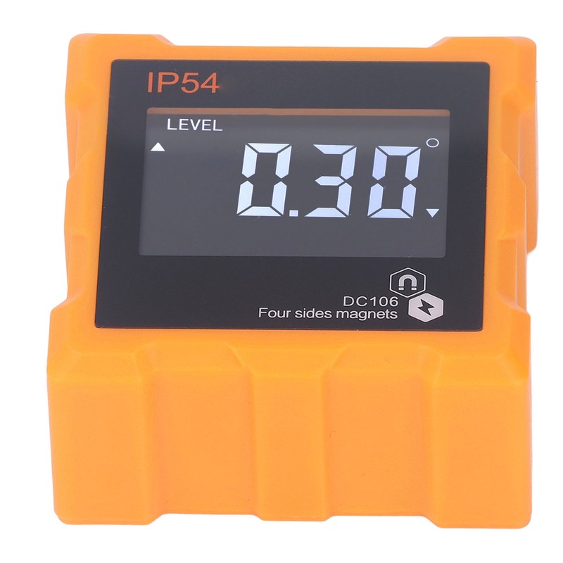 IP54 Angle Finder 4x90° LCD Digital Display 4 Side Strong