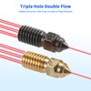 Imdinnogo Neptune 4 Neptune 4 Pro 0.4mm Nozzle: 2Pcs Hardened