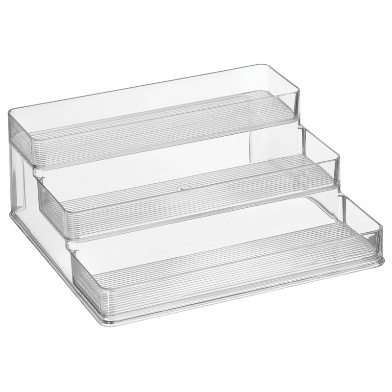 InterDesign 2 Spice Rack Linus Stadium, Clear