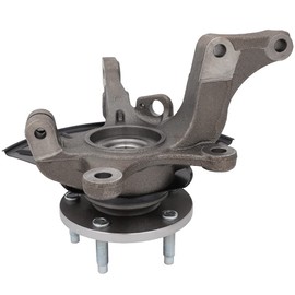 ANGLEWIDE Front Steering Knuckle for Mazda Tribute 2005-2011, for Mercury Mariner 2005-2011, #698-405, LK015 Steering Knuckle & Wheel Bearing Hub Assembly Replacement Left Driver Side