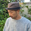 Basic Ench Cotton Terrapinch Pork Pie Hat, Large Size, Shallow,