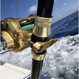 SEA HALT PENN International 20 30 50 70 Reel Clamp Anodized Aluminum Fishing Engraved - BLACK NO ENGRAVING