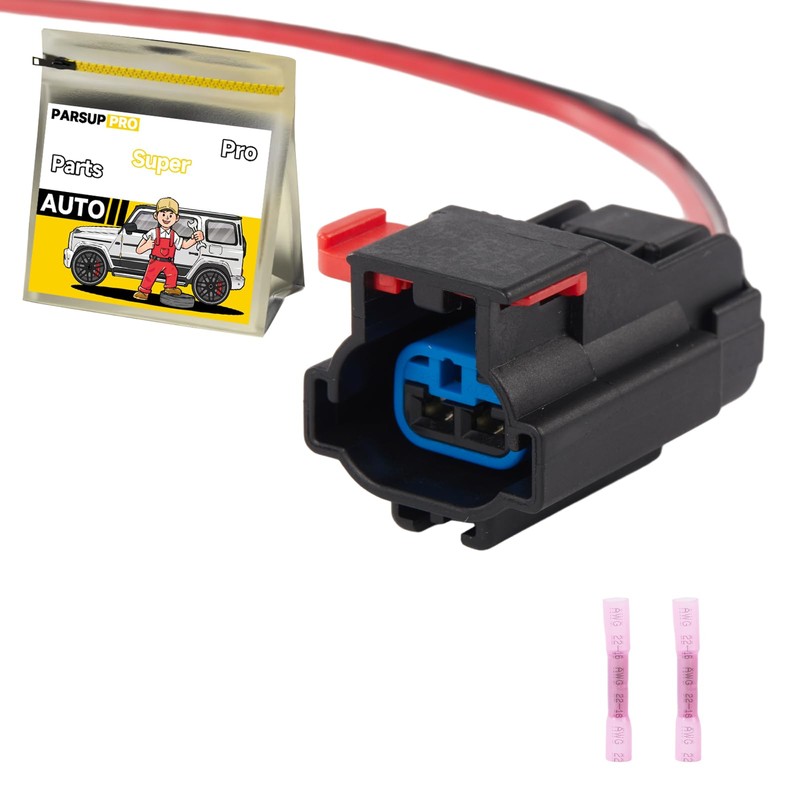 2-Way/Pin Coolant Level Sensor Connector Repair Pigtail Plug Auto Waterproof