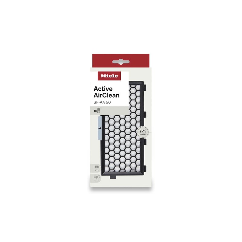 Miele Genuine SF-AA 50 Active AirClean Filter for Miele Vacuum