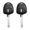 2PCS Replacement Key Shell Buttons, Universal Remote Key Fob Repair