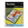 Protector De Hojas Ligero Barrilito, Tamaño Carta -100 Pzs
