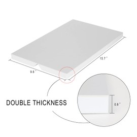 Garage Wall Protector Foam Corner Guard for Parking Garages - Wall Edge Protector Protect Your Car - Garage Wall Corner Edge and Bumpers Guards