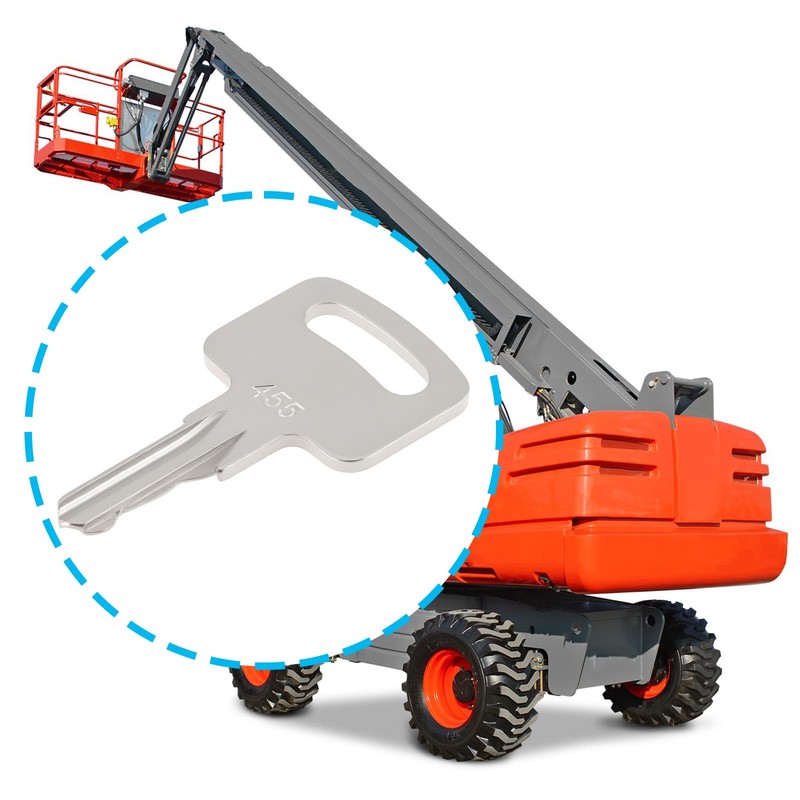 LT Easiyl 10pcs 455 Construction Machinery Key Compatible with Skyjack