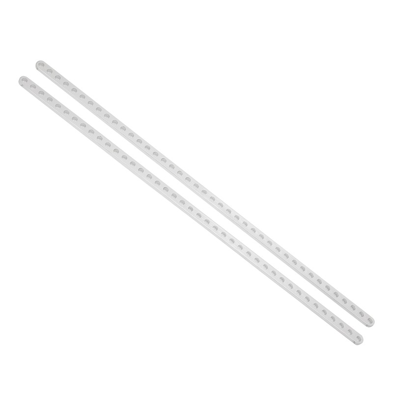 2Pcs 41 Holes Aluminum Flat Beam for Robots Replacement Parts
