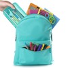Mr. Pen- Clear Pencil Boxes, 6 Pack, Light Aqua Color,