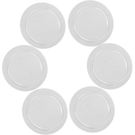 6 Piezas Almohadilla Antideslizante para Tablero de Auto Soporte para Teléfono Accesorios para Tablero Mat de Transparente