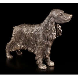 Cocker Spaniel Figurine | Dog Decorative Statue Bronze Look Veronese