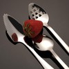 Grapefruit Spoon, 5-Piece Set, 4 Stainless Steel Grapefruit Spoons and