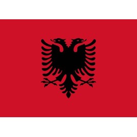 Outdoor Banner Flag Albania Flag 90 x 150 cm