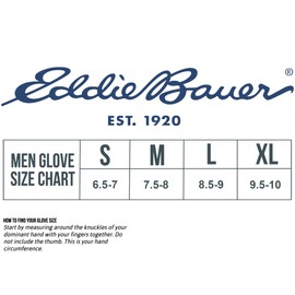 Eddie Bauer Touchscreen Warm Running Glove Liners, Standard Men's and Women's Cool Weather Gloves, Light Grey, X-Large