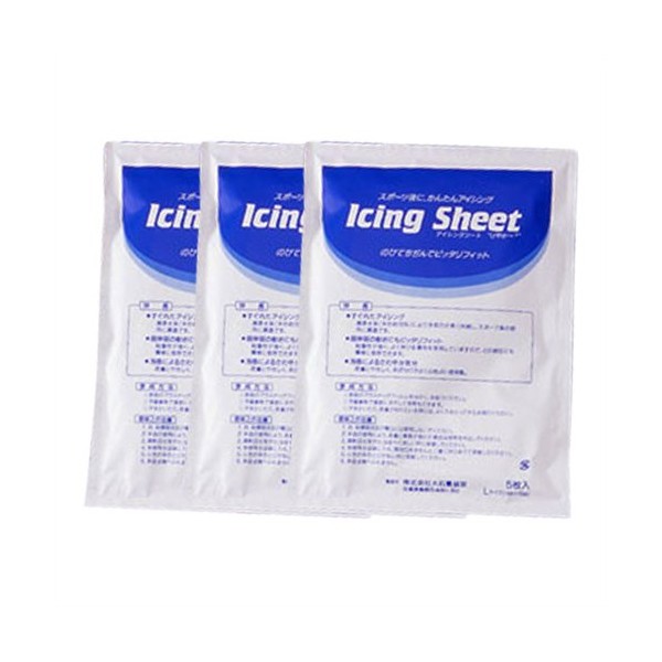 Oshikashiyodo Icing Sheet (Icing Sheet), Large, 5 Sheets x 3